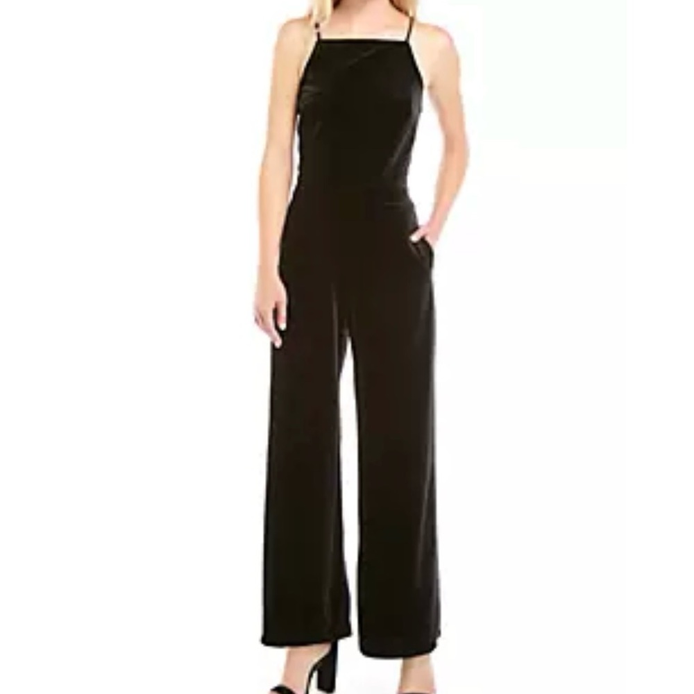 NWT, Crown & Ivy Elegant Black Jumpsuit